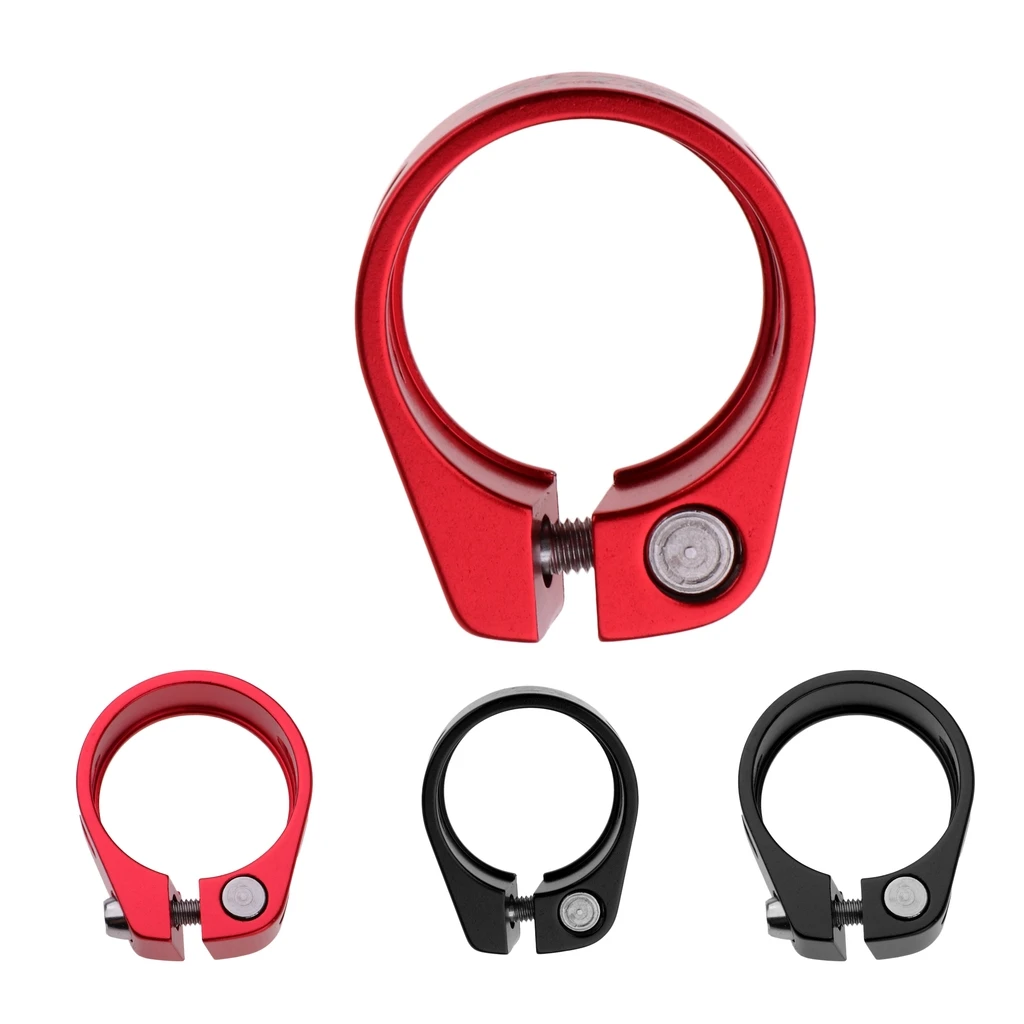 Bike Seat Post Clamps Ultralight Lock Bicycle Seatposts Clip