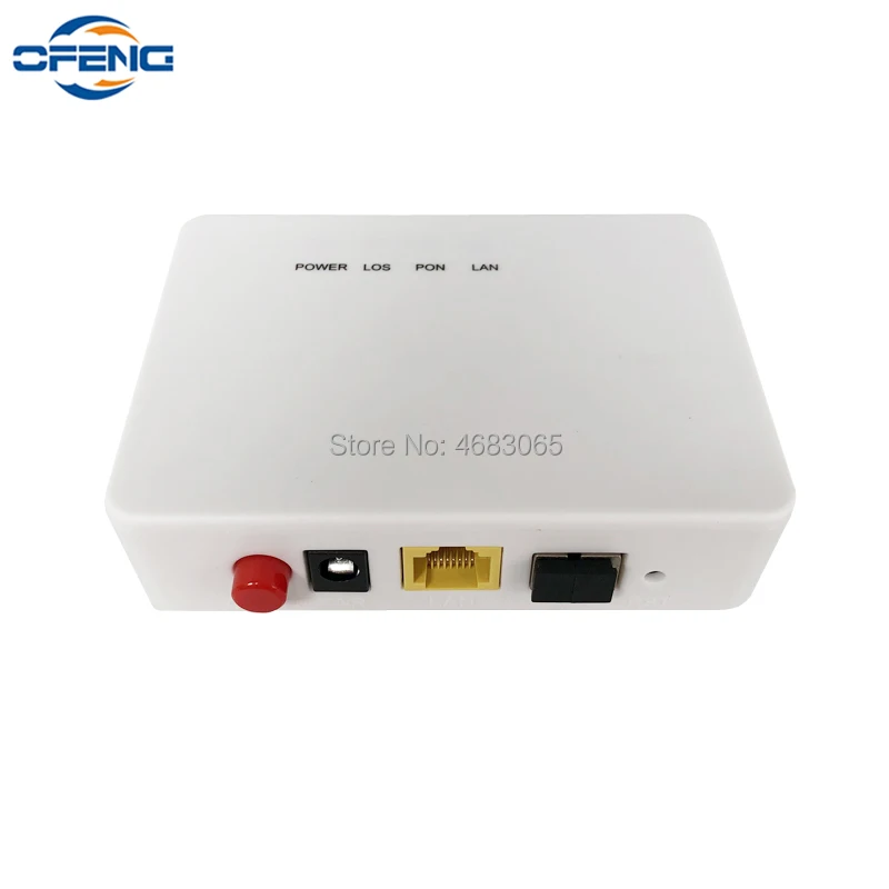 Поставка Gigabit EPON ONU Однопортовый оптический сетевой блок английская прошивка