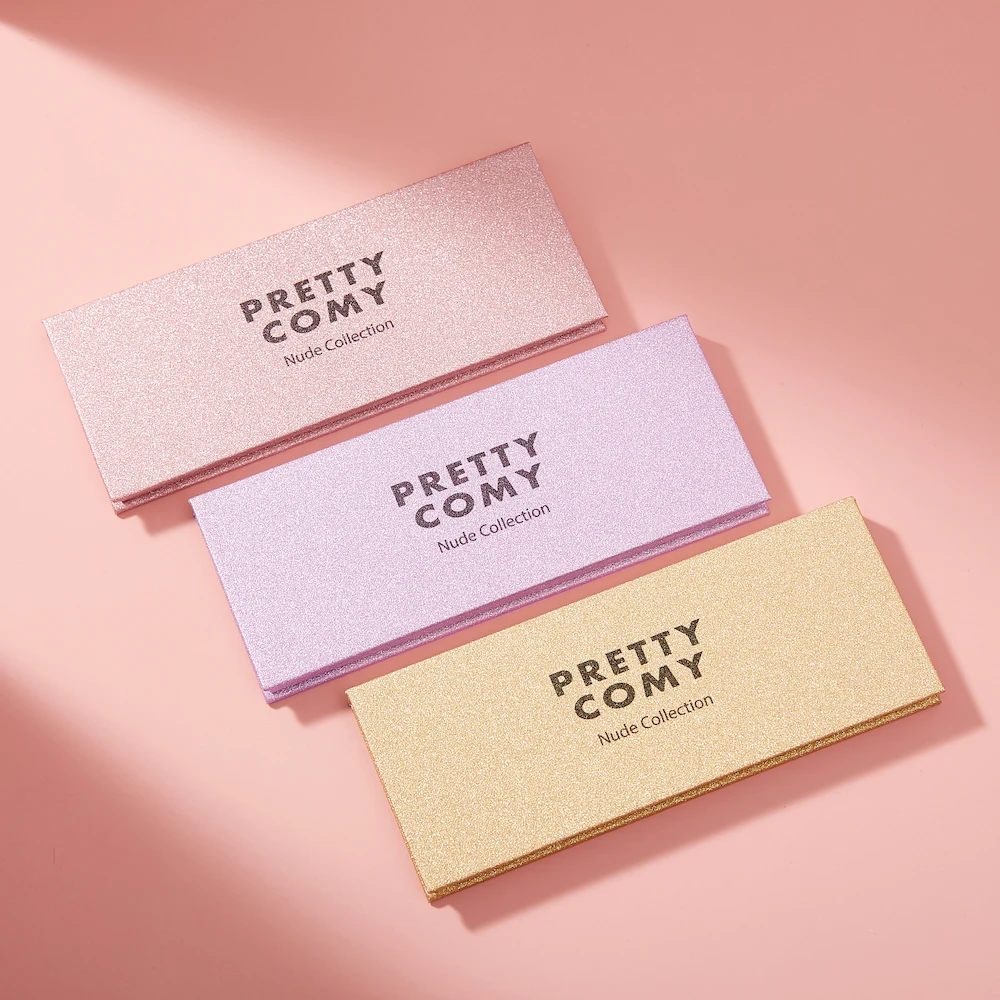 Тени для век Pretty Comy 3 цвета матовые тени палитра нюдовых теней водостойкий