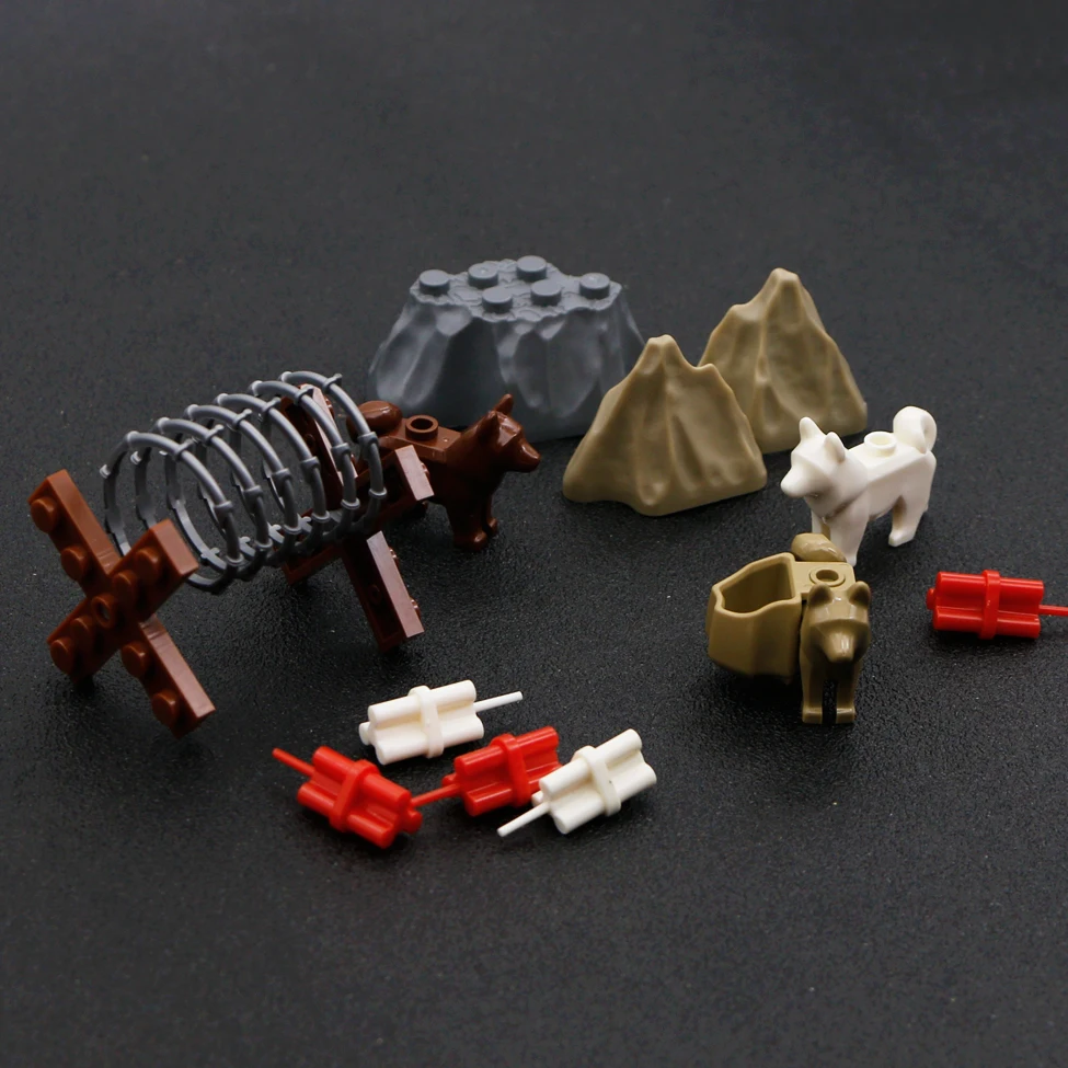 lego military accessories blocks