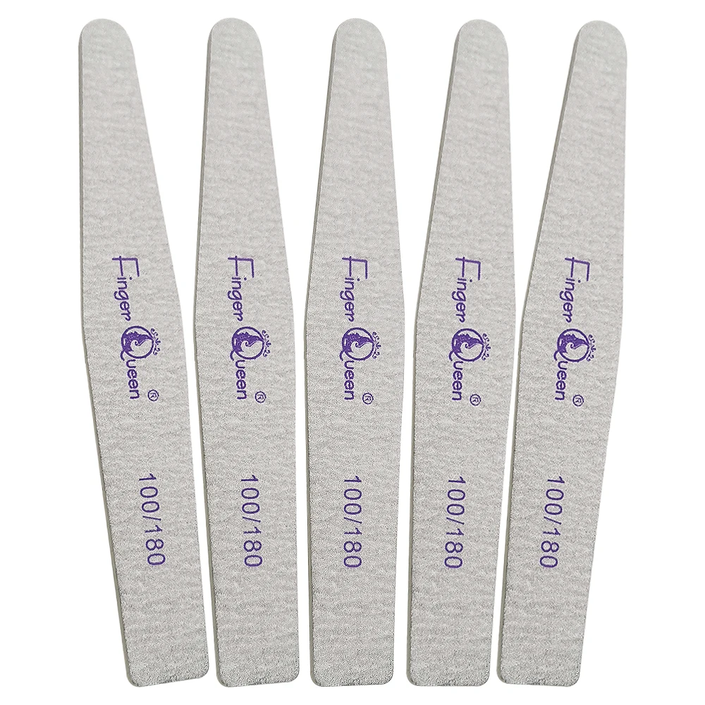 FCW002-4-5Pcs 5 шт./компл. пилочка для ногтей двусторонняя наждачной бумаги 5 формы для лака для ногтей, маникюр с полировкой инструменты набор гель-лаков для ногтей - Цвет: FCW002-4-5Pcs