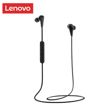 Lenovo écouteurs sans fil Bluetooth stéréo magnétiques Microphone intégré 1