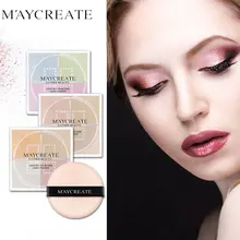 Рассыпчатая пудра, пудра для макияжа, профессиональная Мода, шелковистая пудра, 3 цвета, косметическая, гладкая, для лица, мягкая