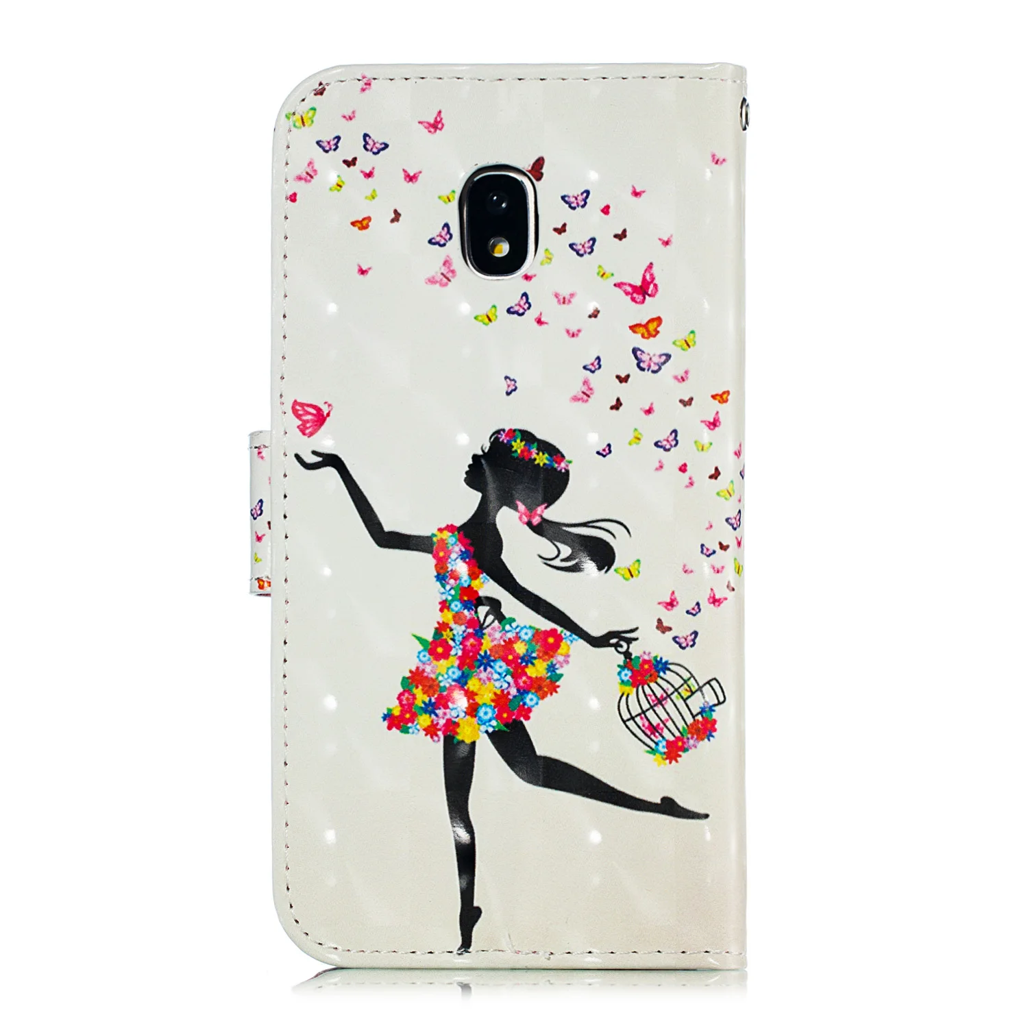 3D чехол-бумажник для samsung galaxy j330 j3 pro, европейская версия, pu кожаный флип-чехол для телефона, J530 J5Pro, европейская версия, чехол
