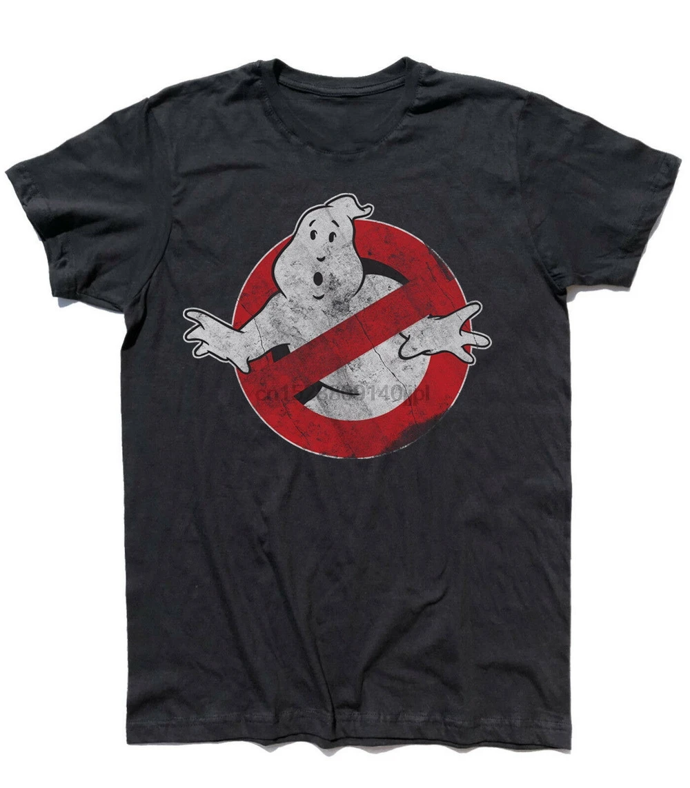 Футболка Uomo с логотипом антихиззато GHOSTBUSTERS Gli Acchiappafantasmi GHOSTBUSTER хлопковый