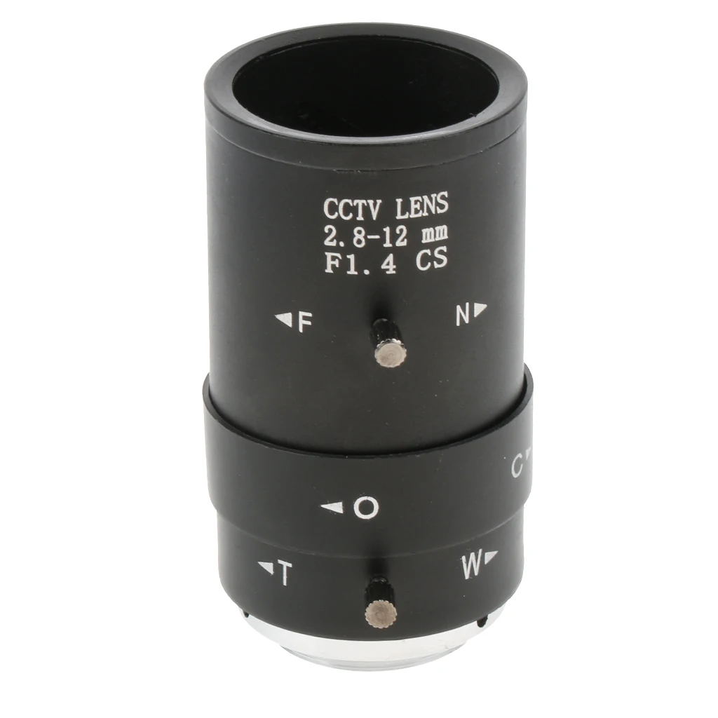 CCTV Secure Camera 2 8-12 мм варифокальный объектив Ручной диафрагмы зум CS Формат крепления