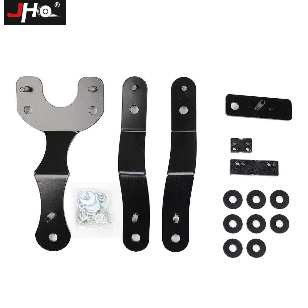

JHO Car Rear Seat Adjustment Recline Bracket Kit for Ford F150 2017-2020 RAPTOR XLT Lariat 4-door Crew Cab Pickup Accessories