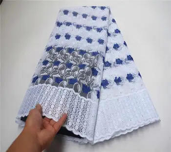 

African Lace Fabric with Stones High Quality Embroidery French Net Lace Tulle Fabrics For Nigeria Wedding Lace Dress PSA858-1