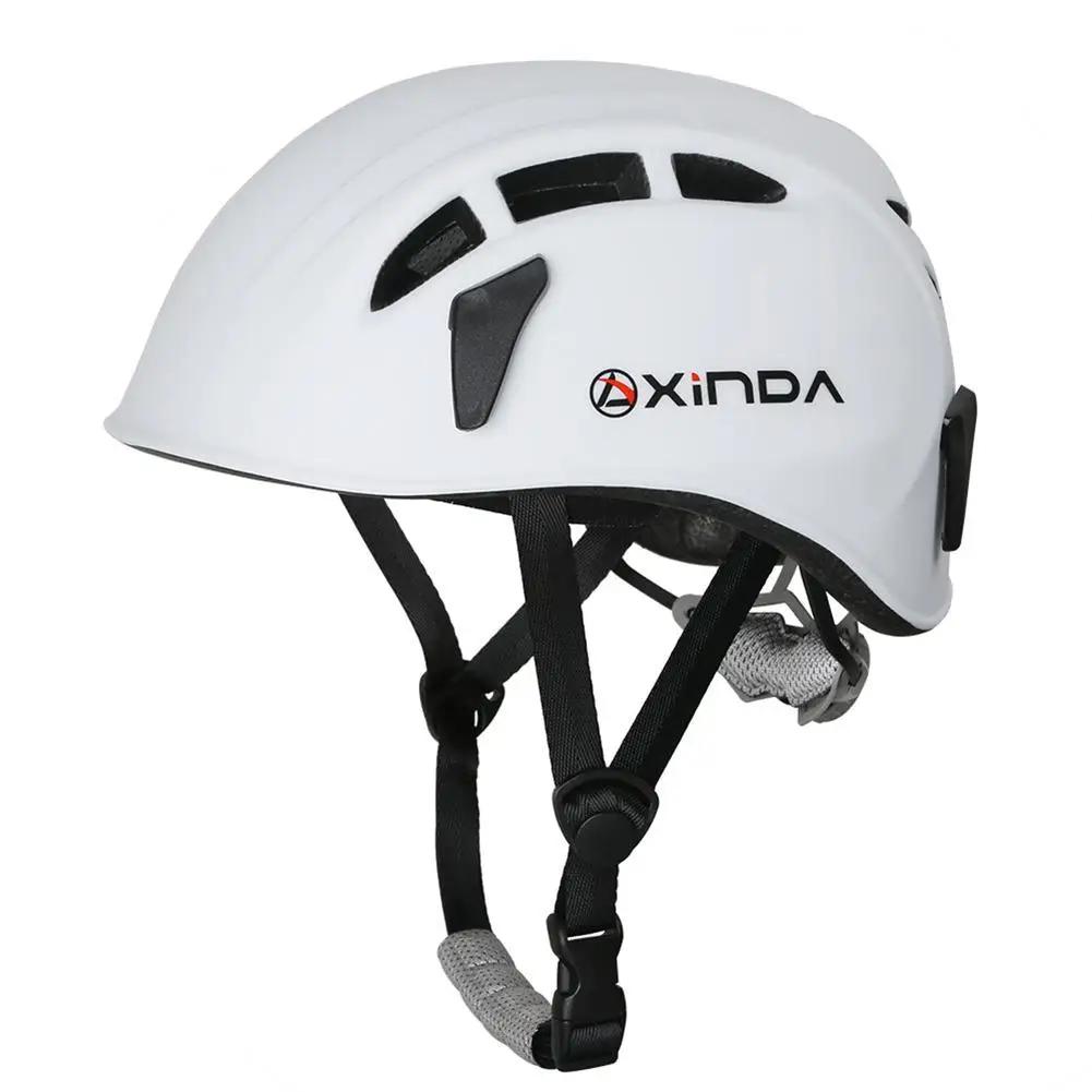 Professional Mountaineer Rock Climbing Helmet Safety Protect Outdoor Camping& Hiking Riding Helmet Survival Kit Drop Shipping - Цвет: White