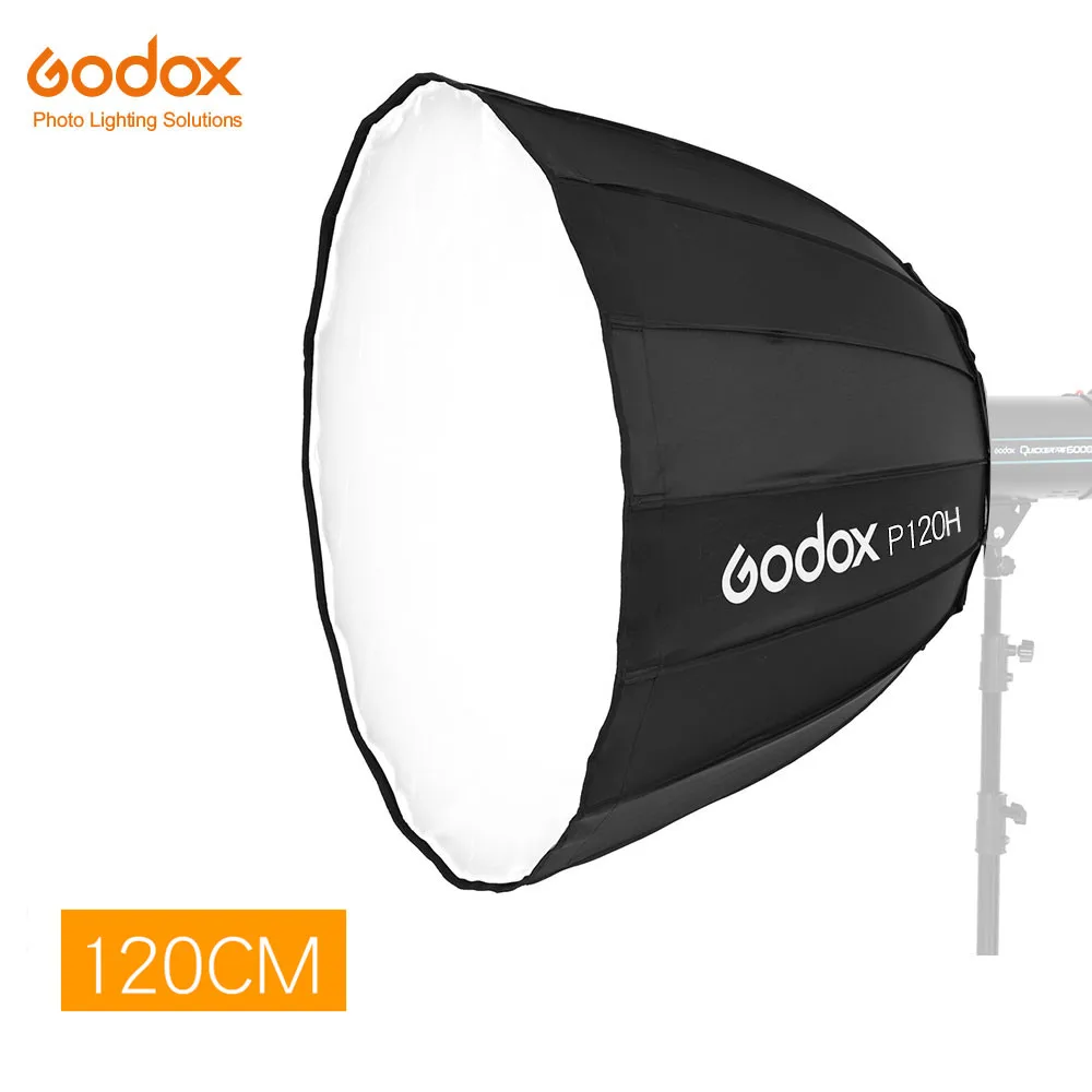 Godox P120H 120 см софтбокс портативный глубокий параболический мягкий бокс (крепление