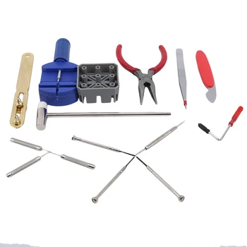 

16Pcs/set Watch Repair Tool Kit Link Remover Spring Bar Tool Case Opener Tools Set