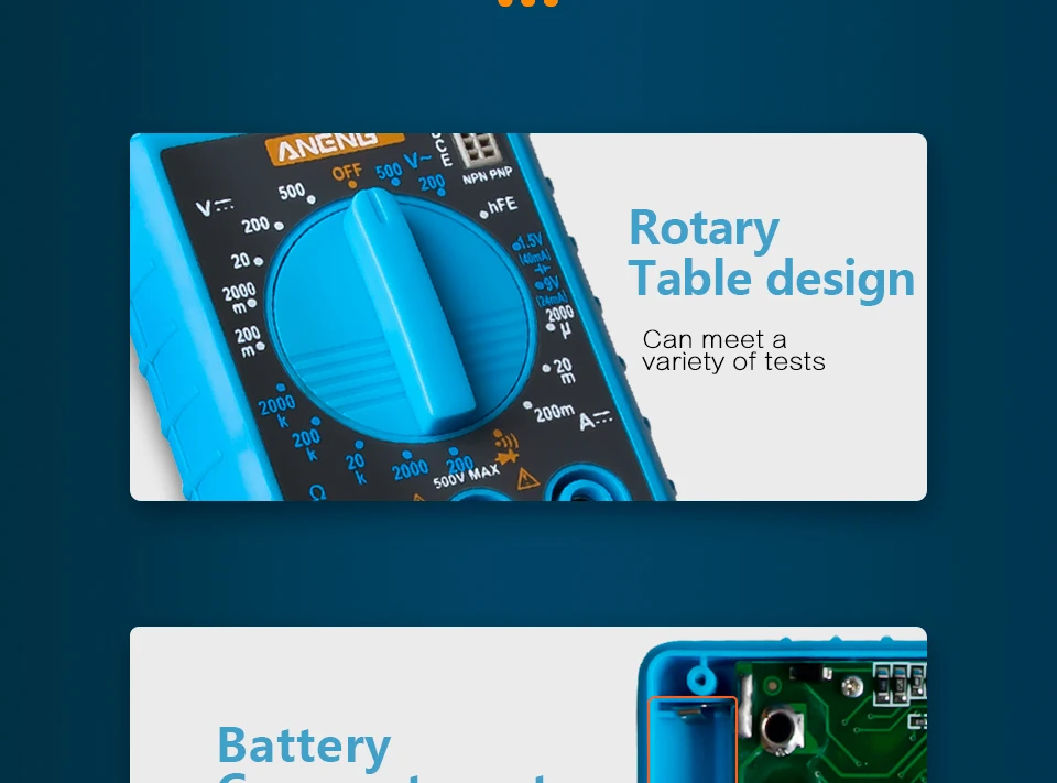 ANENG мультиметр цифровой мини тестер multimeter esr метр мультиметры транзистор тестер Мультиметр мултиметр multimetr dc dc digital multimeter tester тестер транзисторов тестор esr meter тестеры амперметр мультимитр