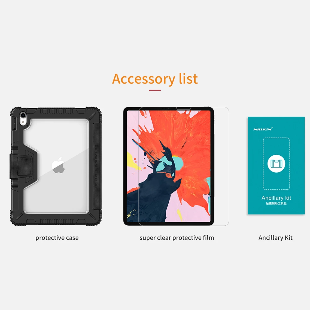 Чехол-подставка Nillkin из искусственной кожи для IPad Air /Pro 10,5 /Mini /Mini 4/9. 7/Pro 11/Pro 12,9