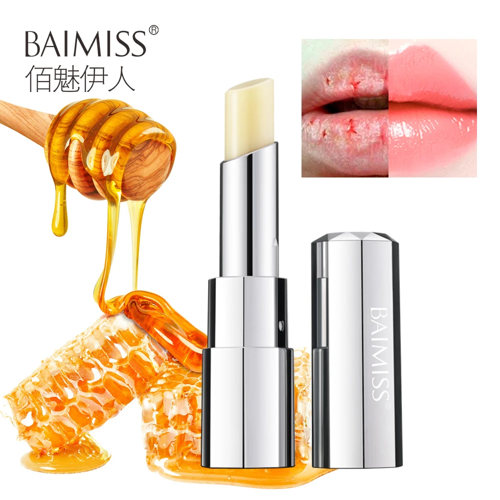 BAIMISS Watery Vivid Lip Balm Highly Nourishing Moisturizing Lipstick Baby Lips Lipbalm Anti Aging Makeup Lip Care Beauty