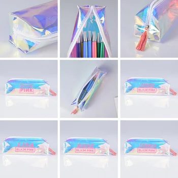 

Blackpink Laser Pencil Case Stationery Gift School Tools Cute Pencil Box Pencilcase Pencil Bag School Supplies