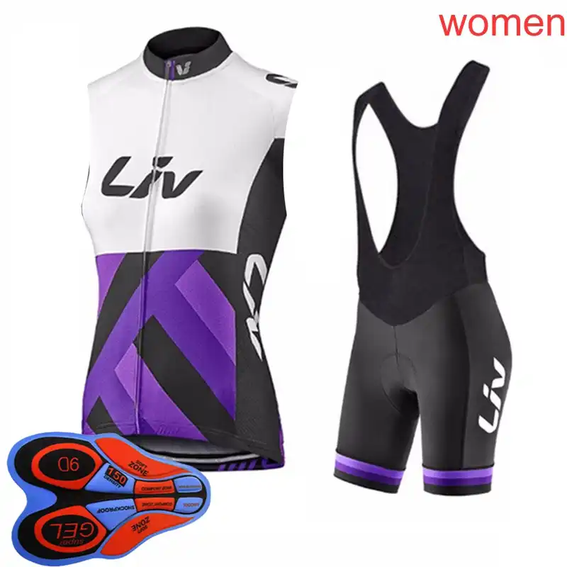 sleeveless cycling tops ladies