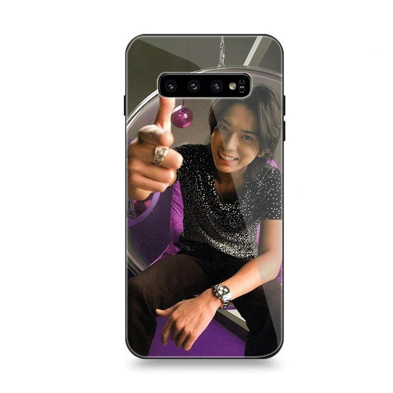 Чехол для телефона Стекло для samsung A70 A50 A30 A40 A20 A60 A10 S7 край S8 S9 S10 Plus Note 8 9 крышка Мацумото Jun - Цвет: G1