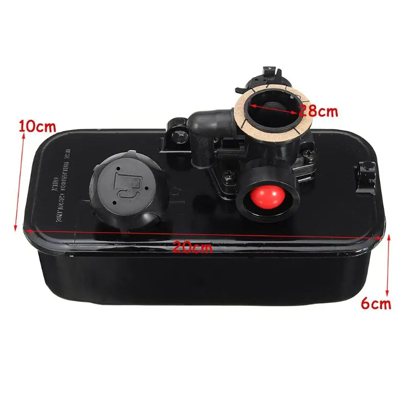 Топливный бак газа косилки Карбюратор ДЛЯ Briggs & Stratton 499809 498809A 494406|Газонокосилка| |