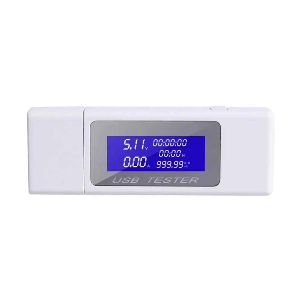 7-в-1 цифровой тестер USB DC 4~ 30V переменного тока 0~ 5A 0-150 Вт ток: Напряжение метр тестер мобильного телефона зарядки USB тестер измерительный инструмент