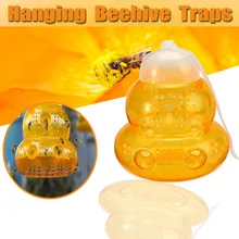Висячие ловушки улей шершни желтые куртки оса ловушка для пчел ловушка для ос дом сад оса шершень висячие ловушки убийца