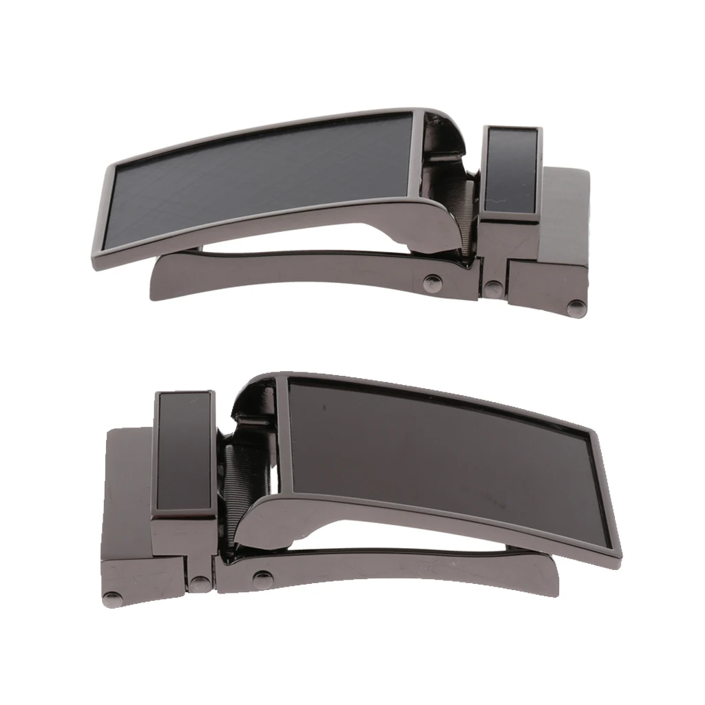 Mens Belt Buckle Automatic Slide Click Buckle Ratchet Leather Belt Buckle 3.6cm