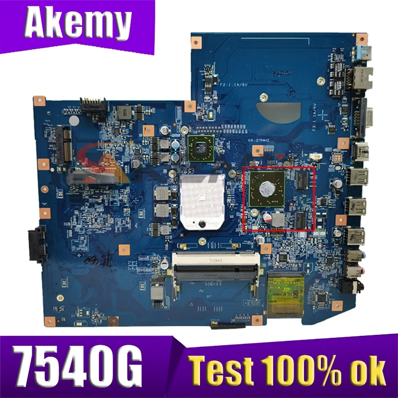 Для ACER 7540 макро г mbpjc01001 48.4FP02.011 независимая видеокарта материнская плата Тесты ок