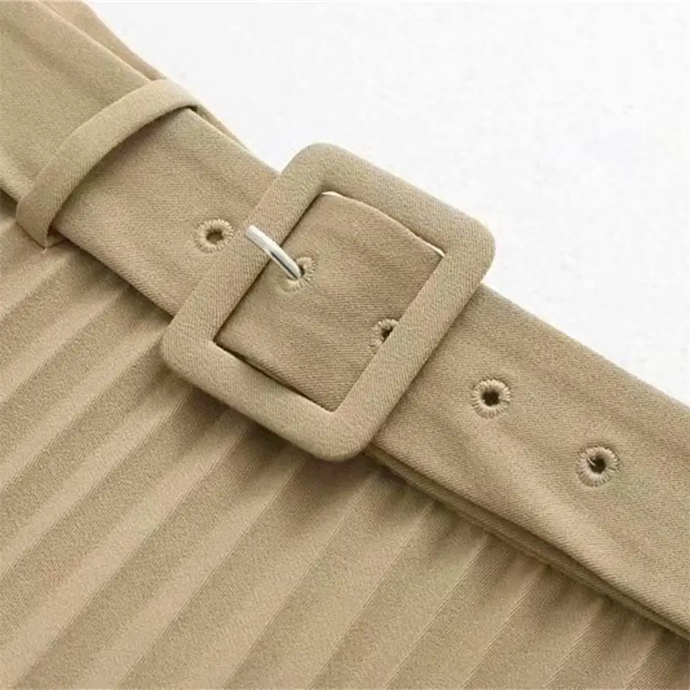 Новинка 2009 Женская юбка с поясом плиссированная темпераментная облегающая