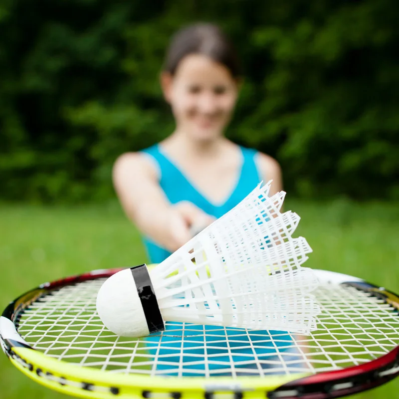 Nylon Badminton Shuttlecock Badminton Ball with Great Stability Durability Indoor Outdoor Sports Training Balls