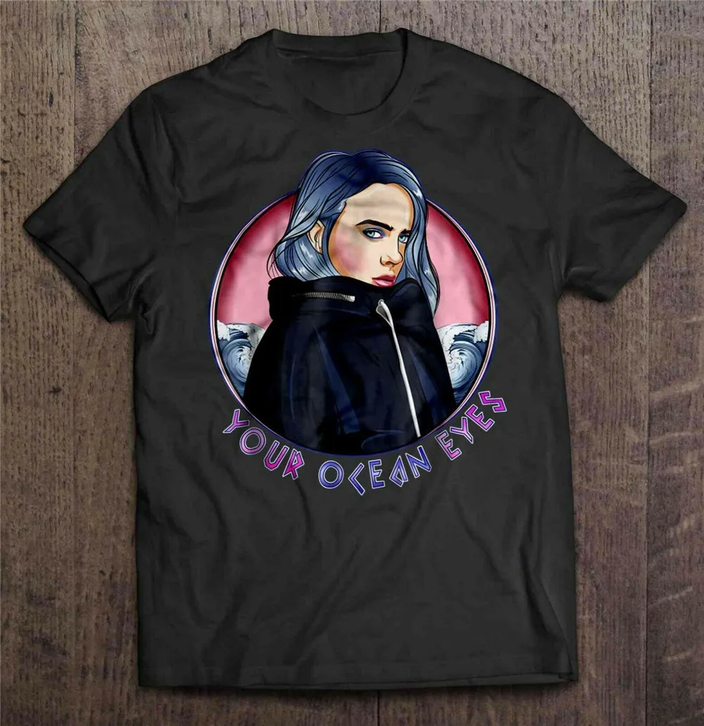 Your Ocean Eyes Billie Eilish Version футболка классная в подарок | Мужская одежда