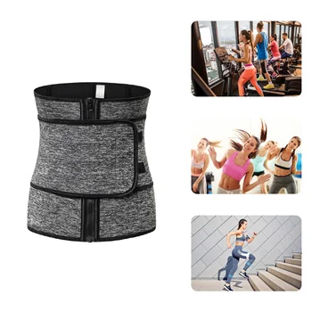 

Neoprene Sauna Waist Trainer Corset Sweat Belt for Women Weight Loss Compression Trimmer Workout Fitness