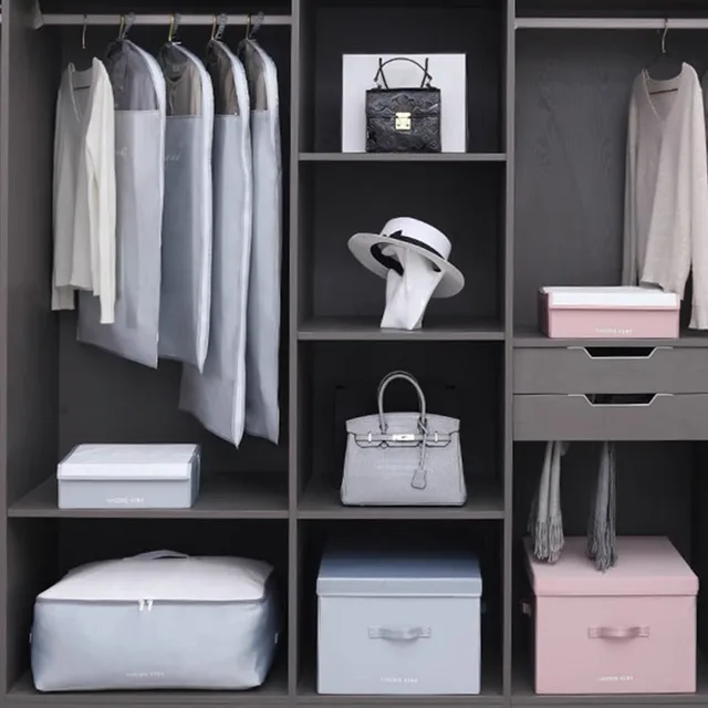 Fedőr Ruházat Lógó Ruhadarab Táska Ruhák Tároló Öltöny Védelmező De Ropa Alkalmi Állatorvosi Rangement Porfedelek - Image 5