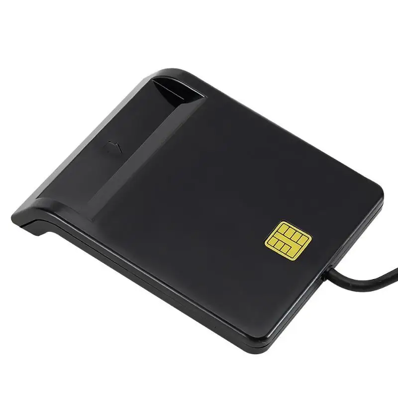 USB 2,0 считыватель смарт-карт умелое производство Превосходное качество для DNIE ATM CAC IC ID Bank sim-карты Windows Linux