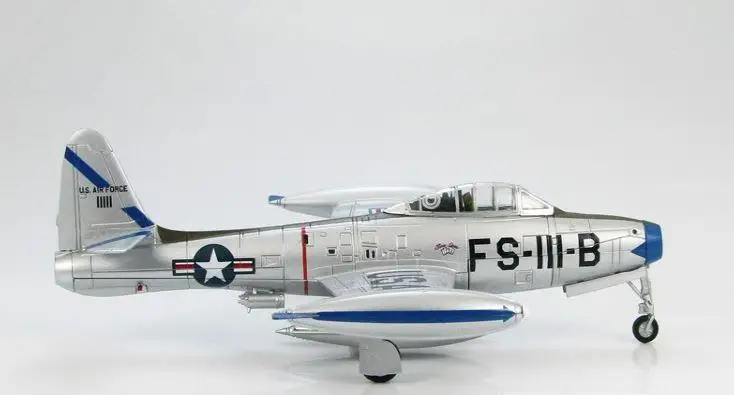 SkyMax Republic F-84G Thunderjet USAF 58th FBW 69th FBS#51-1111 Five Aces Taegu Korea 1952 1/72 diecast plane model aircraft