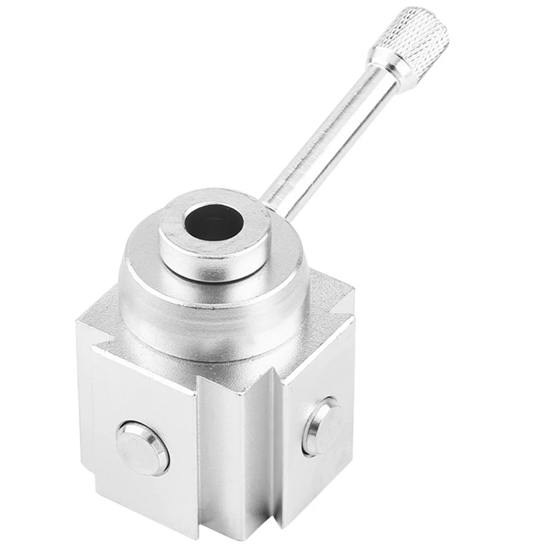 

2951-6001 Piston Type Locking Tool Post Steel Quick Change Tool Post Lathe Tools