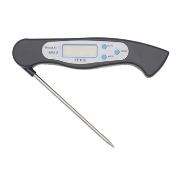 

Foldable Kitchen Cooking Beer Brewing Digital Thermometer Programmed Digital Kitchen Food Cooking BBQ Meat Fork Barbecue