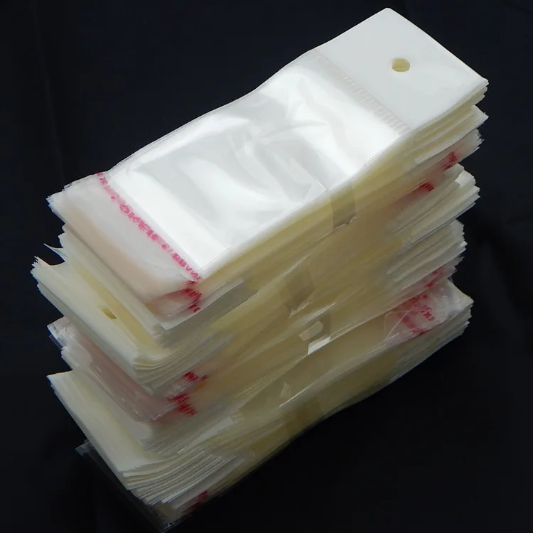 

Jewelry Bag with Hole Jewelry Bags Resealable Every Specification Packing Bags 1000 PCs a Bundle