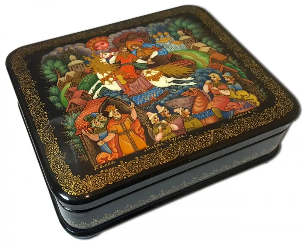 Рисунок 2 - Шкатулка лаковая Палех Сивка-Бурка