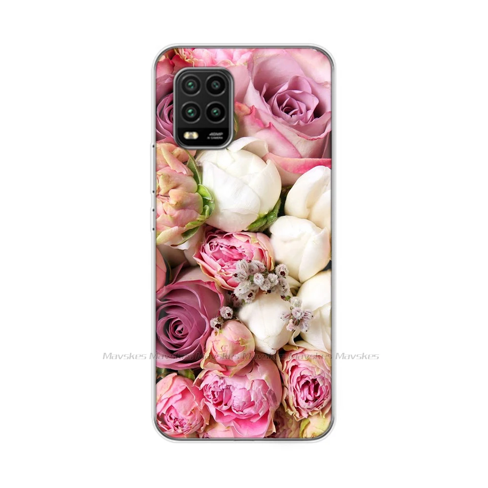 For Xiaomi Mi 10 Lite Case 6.57" Silicon Soft Tpu Back Cover for Xiaomi Mi 10 Lite 5G 10Lite Phone Case Shell Bumper Funda Coque 