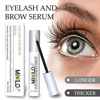 

4ml Eyebrows Eyelashes Thick Growth Serum Lash Growth Liquid Dense Eyelashes Eyebrow Natural Enhancer Essence