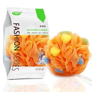 

Multicolour Bath Ball Bath Tubs Cool Ball Bath Towel Scrubber Body Exfoliating Shower Ball for Body Loofah Massage Cleaning Tool