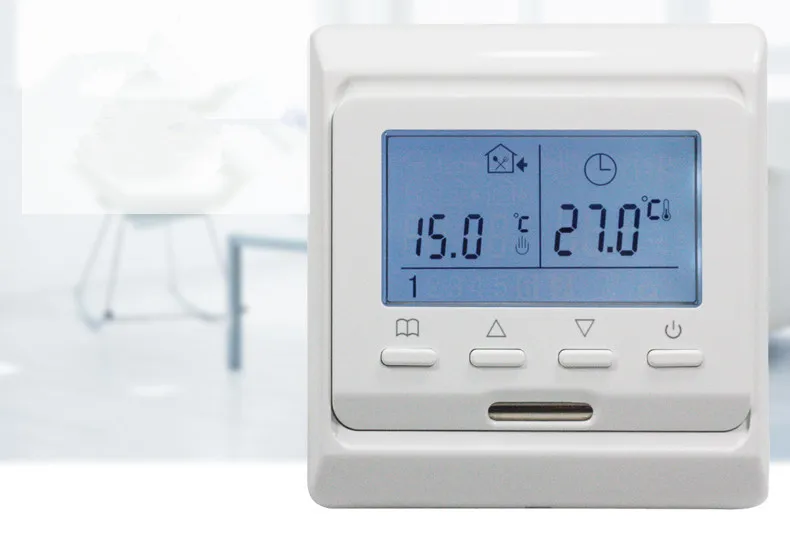 M6.716 220V 16A lcd программируемый Электрический цифровой пол Тепловая комната воздушный термостат теплый пол контроллер