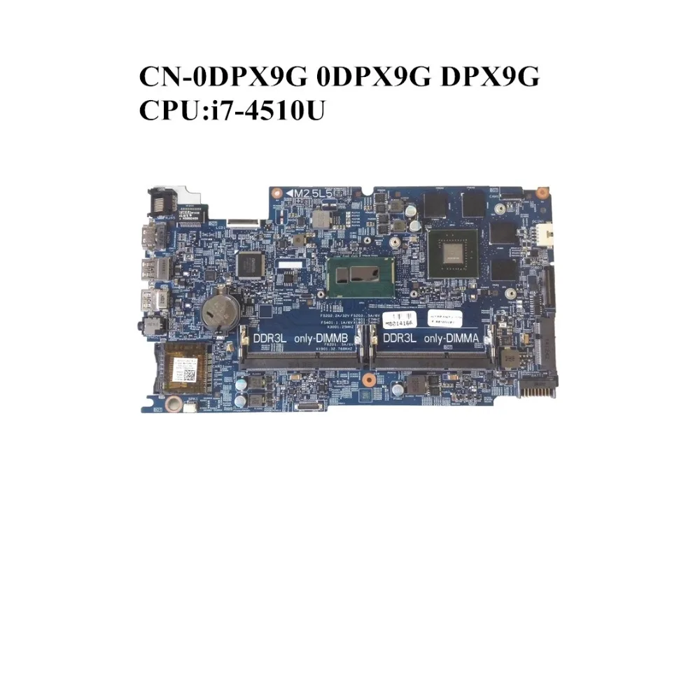 

Excellent For DELL 15 7537 Laptop Motherboard With i7-4510U CPU GT750M 2GB GPU DDR3L CN-0DPX9G 0DPX9G DPX9G 100% working