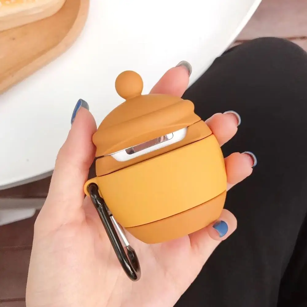 3D модные bluetooth-наушники чехол для Apple AirPods мягкая зарядка наушники чехол s для Airpods защитная задняя крышка