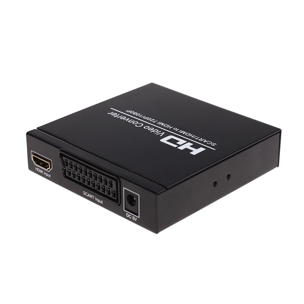 1080P Scart в HDMI конвертер аудио видео адаптер HDMI в SCART для HD tv Sky Box PS2 XBOX360 STB для смартфона HD tv DVD