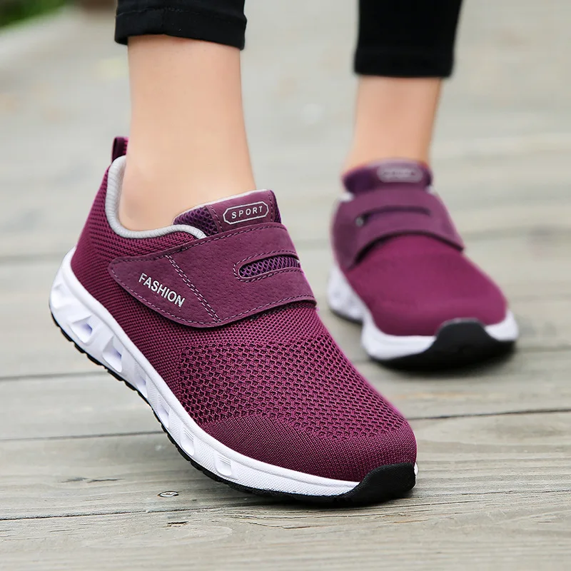 

Spring Summer Hot Selling Shoes for the Old Breathable Mom Shoes WOMEN'S Shoes in Shoes for the Old Anti-slip Outdoor Comfortabl
