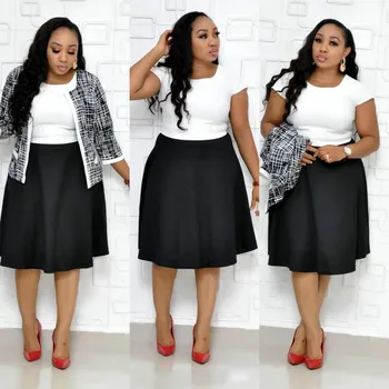 

Elegant African Clothing African Print Mother Dresses Nigerian Office Ladies Party Dress Blazers Suit 2 Two Piece Set Clothes