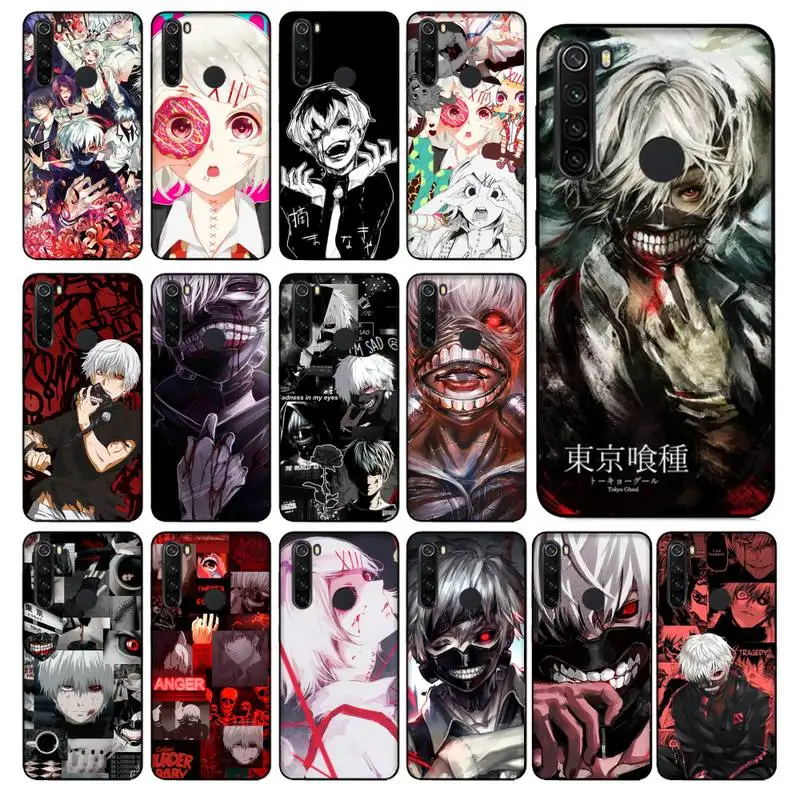 Yinuoda Tokyo Ghouls Phone Case for Xiaomi Redmi 4X 7 7A 8 8A 9 9A Note 7 8 8T 9 10 Pro