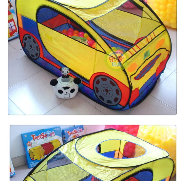 Игрушка портативный игровой дом автомобиль Детский дом палатка автомобиль-свободный дом океаны мяч бассейн мяч