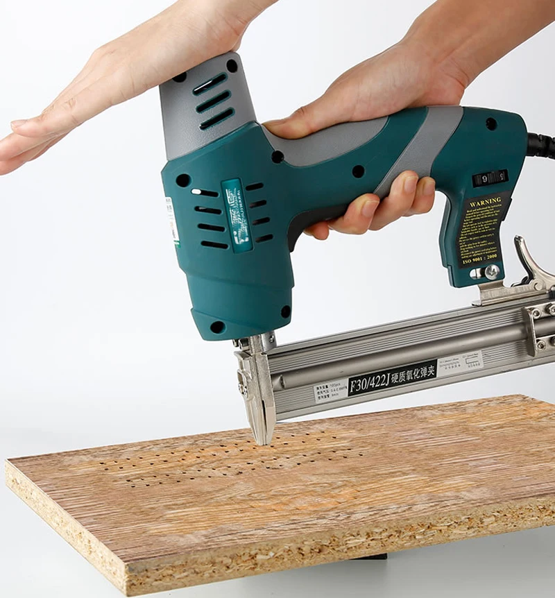 Dual-Purpose Electric Nail Gun F30 Straight Tools Nail Ejection Device Nail Stapler Shooter