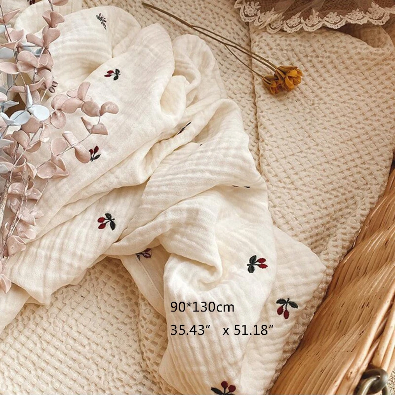 Autumn Baby Sleeping Blanket Infants Print Bedding Blanket Soft 6 Layers Bamboo Cotton Swaddle Wrap ub Aliexpress Mobile
